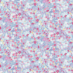 Dance Class- Floral Blue