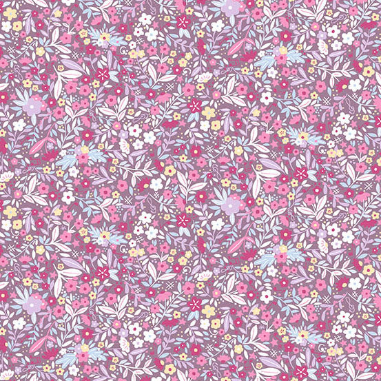 Dance Class- Floral Purple