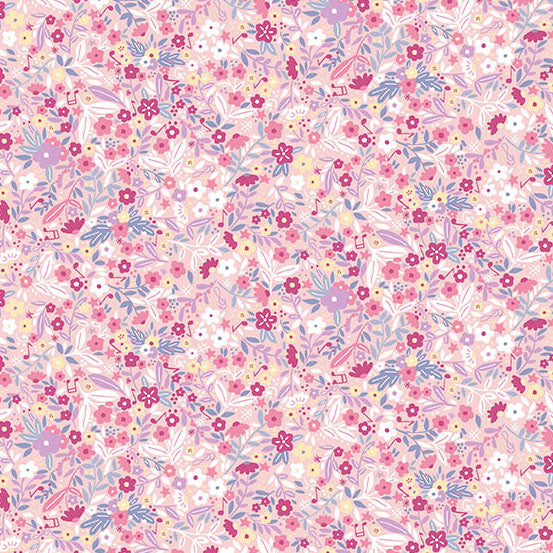Dance Class- Floral Pink
