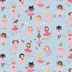 Dance Class- Ballerina's Blue