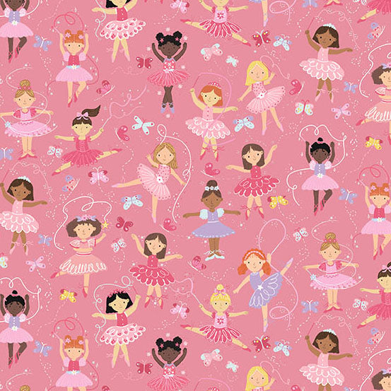 Dance Class- Ballerina's Pink