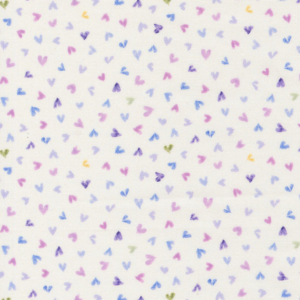 Delphinium - Scattered Hearts - Snowdrop