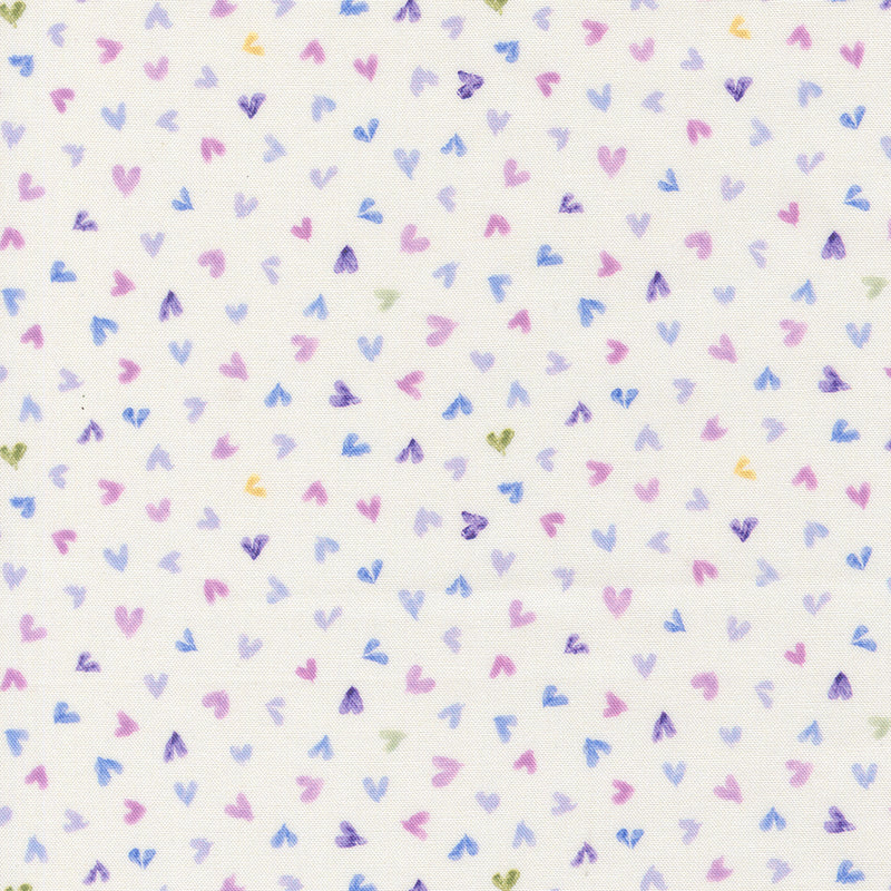 Delphinium - Scattered Hearts - Snowdrop
