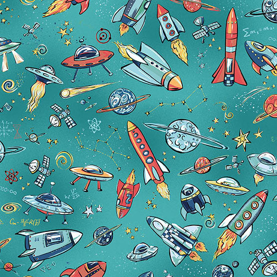Orbit - Rockets Teal