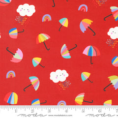 Whatever the Weather - Brolly's & Rainbows - Rose