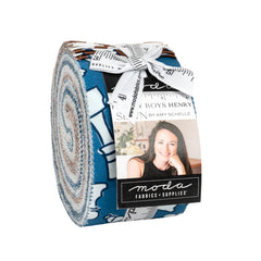 For My Boys Henry - 2.5 inch Jelly Roll - 40 pieces
