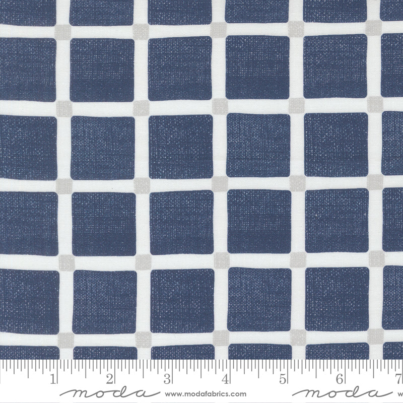 For My Boys - Henry Grid in Navy