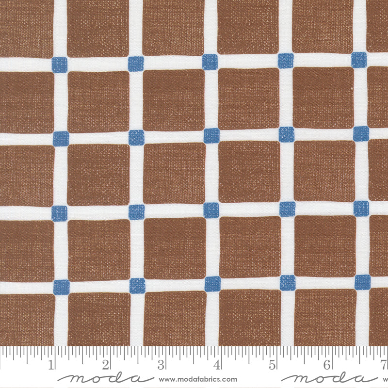 For My Boys - Henry Grid in Cocoa