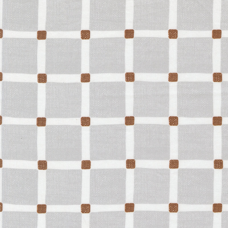 For My Boys - Henry Grid in Silver
