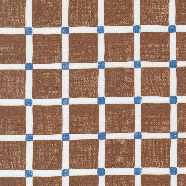 For My Boys - Henry Grid in Cocoa