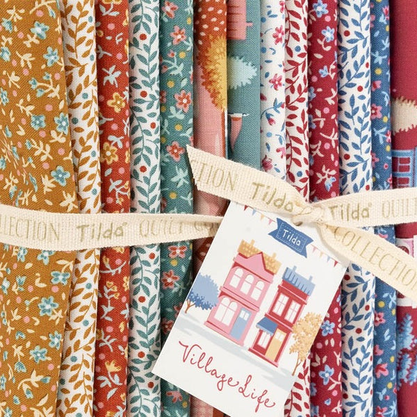 Tilda's Village Life Coordinates Half Metre Bundle