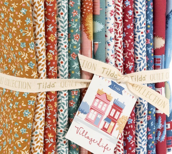 Tilda's Village Life Coordinates Half Metre Bundle