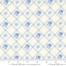 Load image into Gallery viewer, Blueberry Delight - Floral Plaid - Cream