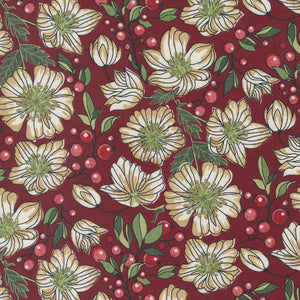 Jolly Good - Florals - Cranberry