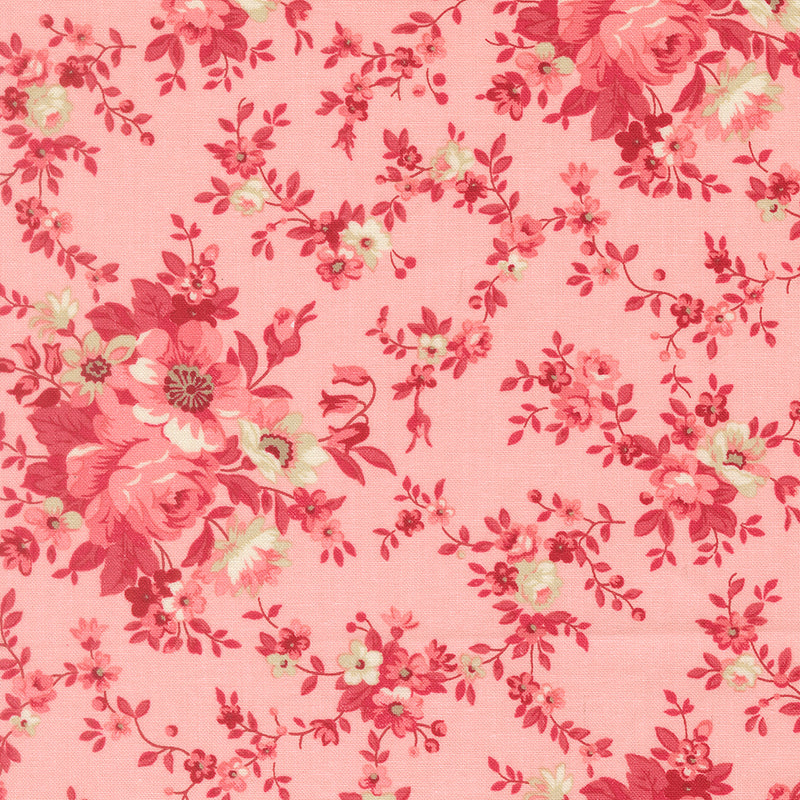 Petals and Polka Dots - Flowers Blush