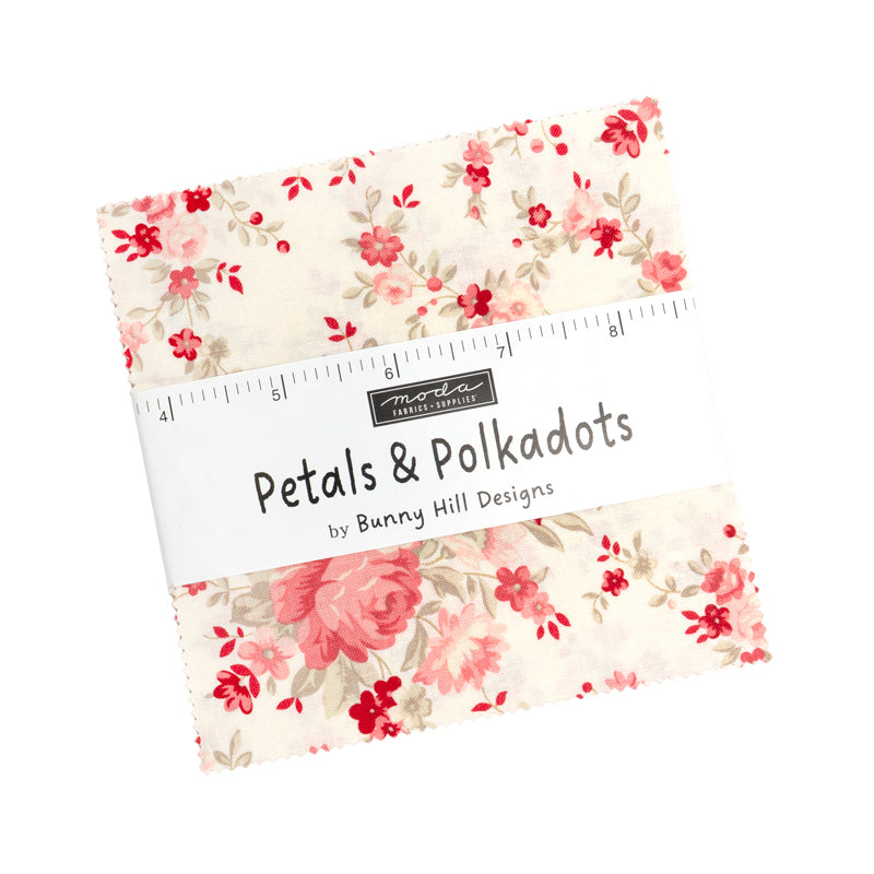 Petals and Polka Dots Charm Squares