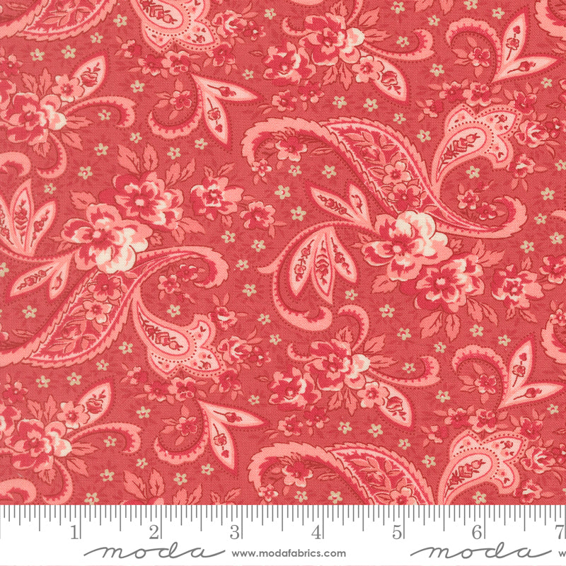 Petals and Polka Dots - Paisley Tea Rose