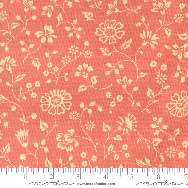 Petals and Polka Dots - Floral Sketch Blossom