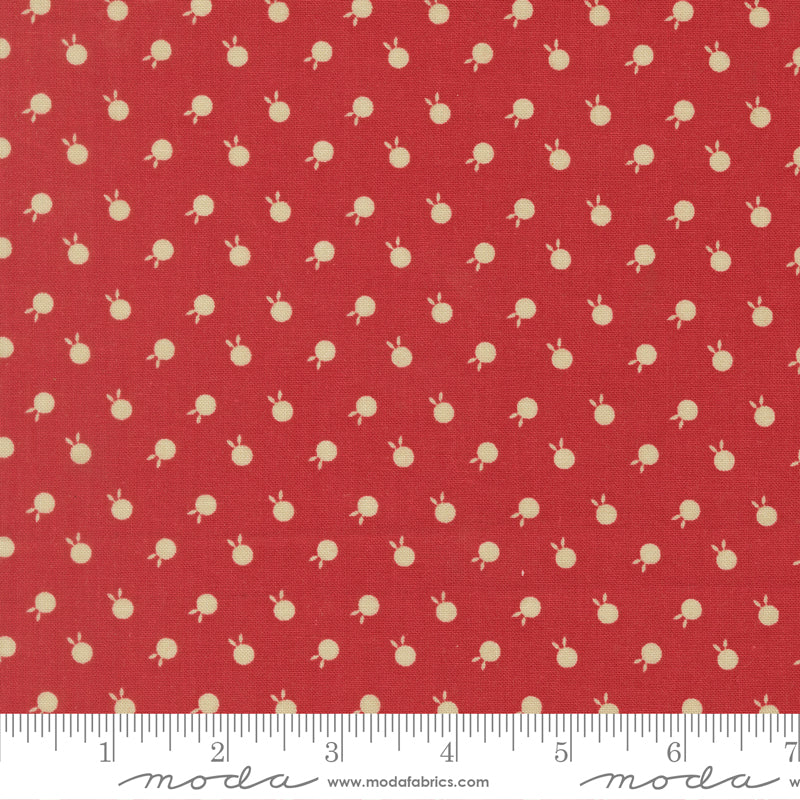 Petals and Polka Dots - Berry Dots Rose