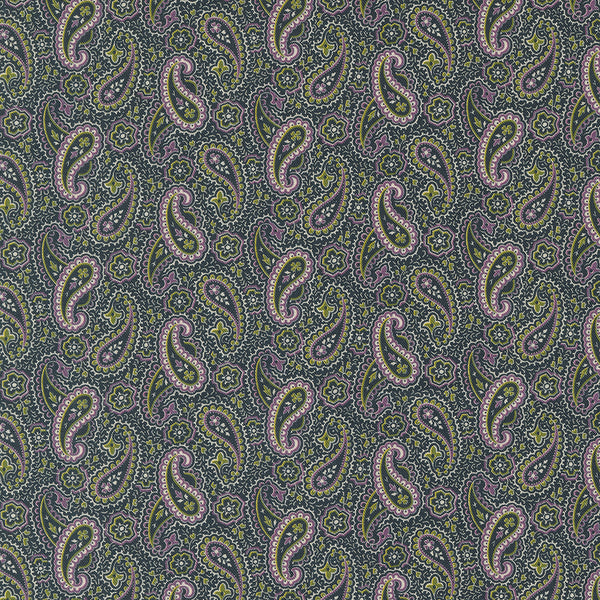 Goodnight Irene - Arthur's Tie Paisley - Graphite
