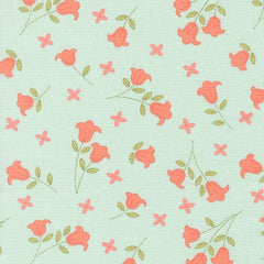 Sunbonnet - Blooms in Pale Blue