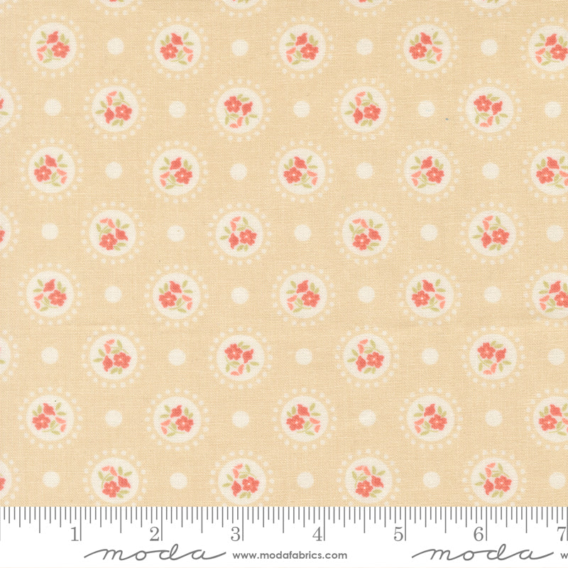 Sunbonnet - Dots in Almond