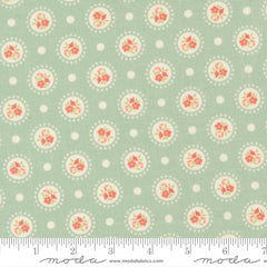 Sunbonnet - Dots in Dusty Blue