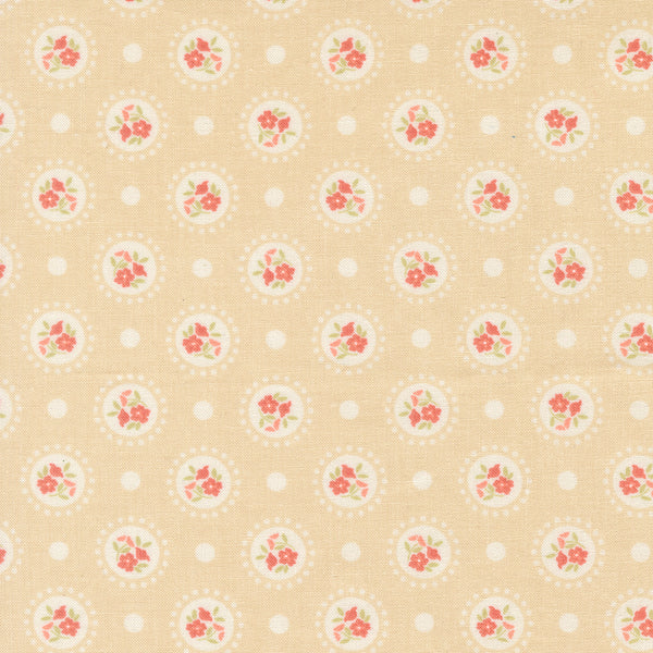 Sunbonnet - Dots in Almond