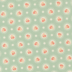 Sunbonnet - Dots in Dusty Blue
