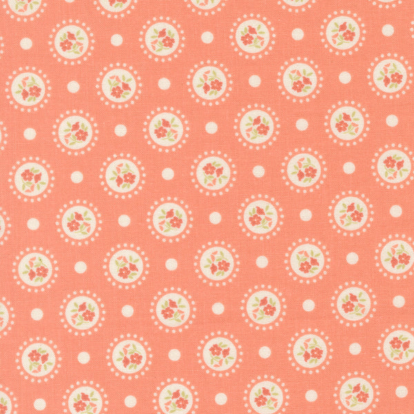 Sunbonnet - Dots in Coral