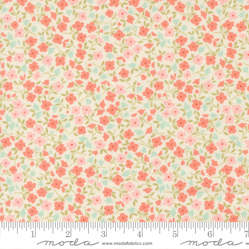 Sunbonnet - Floral in Porcelain