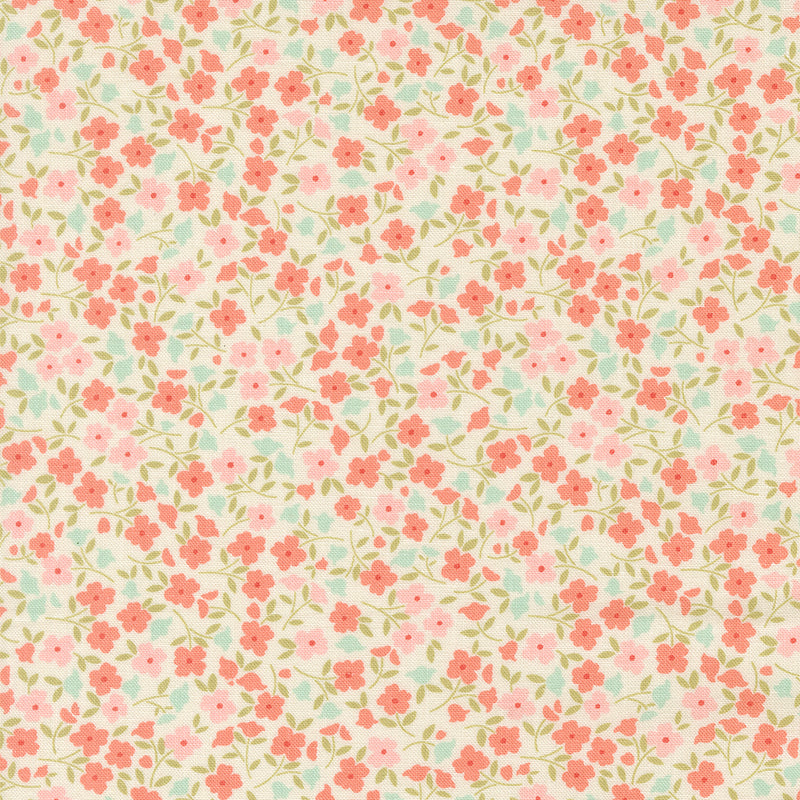 Sunbonnet - Floral in Porcelain