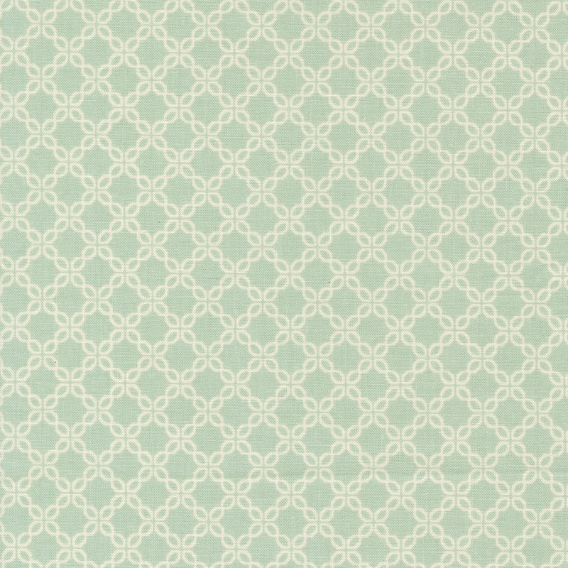 Sunbonnet - Lattice in Dusty Blue