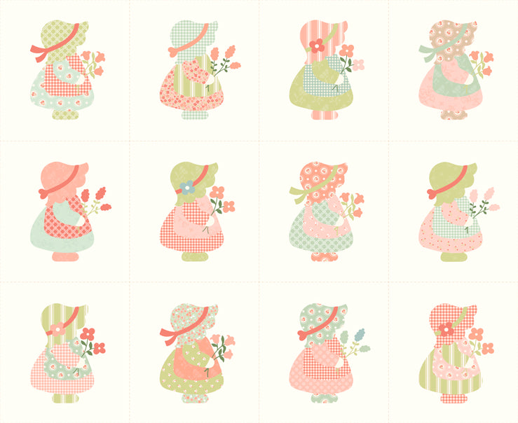 Sunbonnet Panel