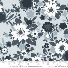 Concrete Jungle - Floral Cluster - Steel