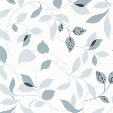 Concrete Jungle - Leafy Vine - White