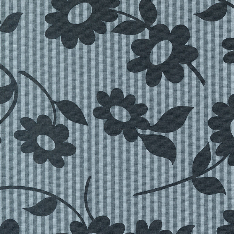 Concrete Jungle - Mod Daisy - Steel