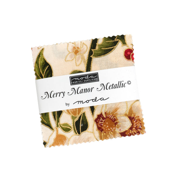 Merry Manor Metallic Mini Charms