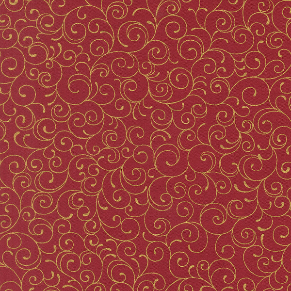 Merry Manor Metallic - Swirl Blenders - Crimson