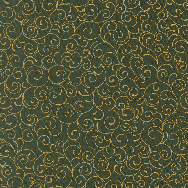 Merry Manor Metallic - Swirl Blenders - Evergreen