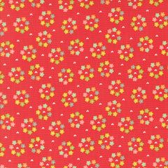 Raspberry Summer - Daisy Clusters - Raspberry