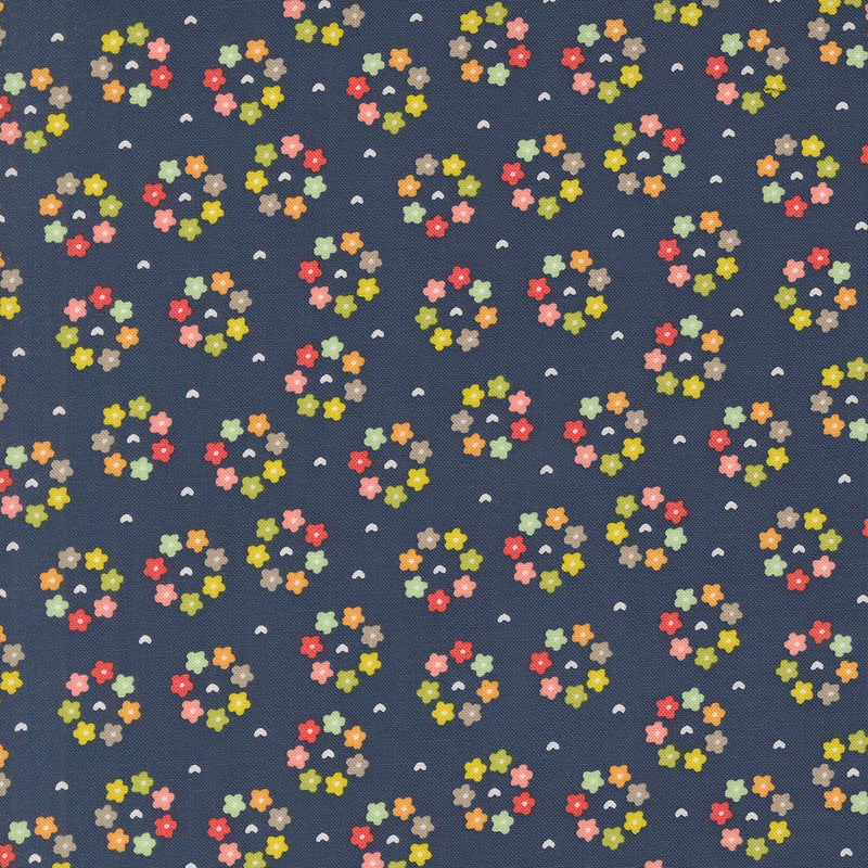 Raspberry Summer - Daisy Clusters - Blueberry