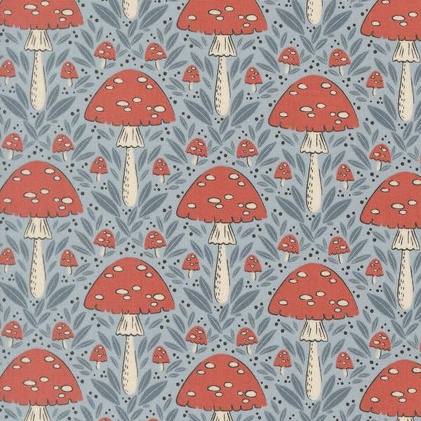 Natures Sketchbook - Woodland Mushrooms Mist