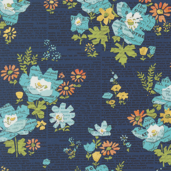 Paper Hamlet - Flowers - Midnight