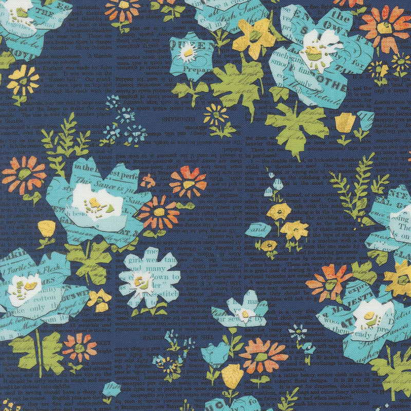 Paper Hamlet - Flowers - Midnight