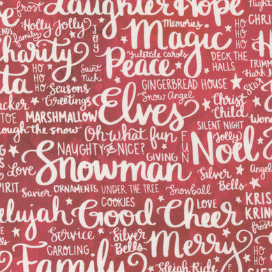 Comfort & Joy - Holiday Feels - Red