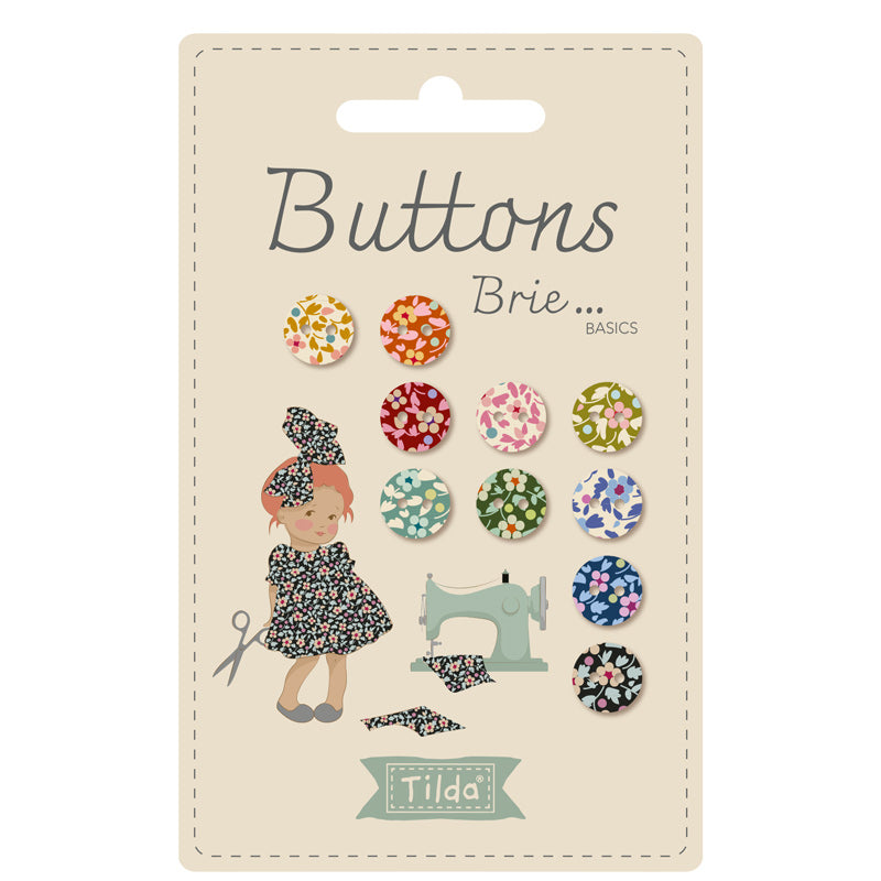 Tilda Basics Brie - Buttons