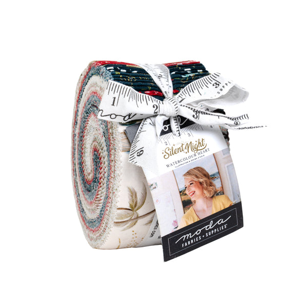 Silent Night - 2.5 inch Jelly Roll - 40 pieces