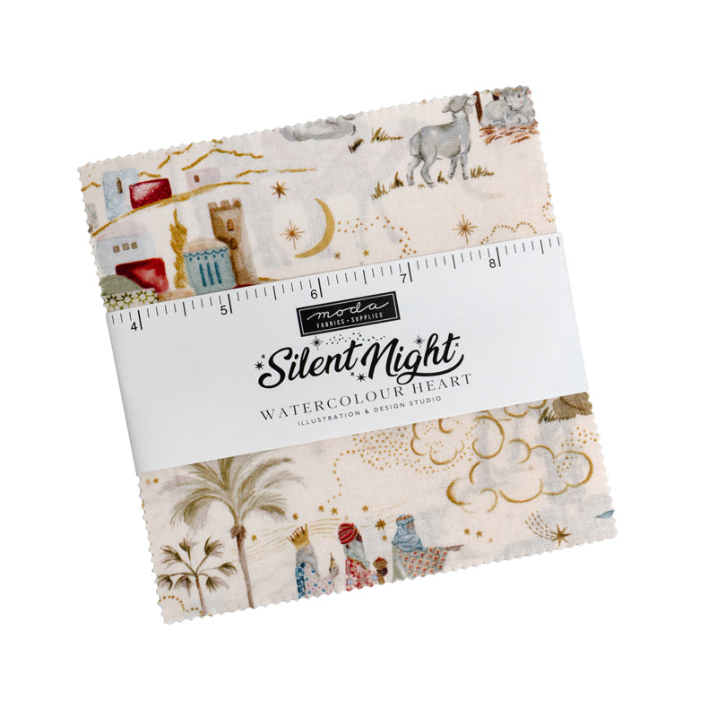 Silent Night Charm Squares