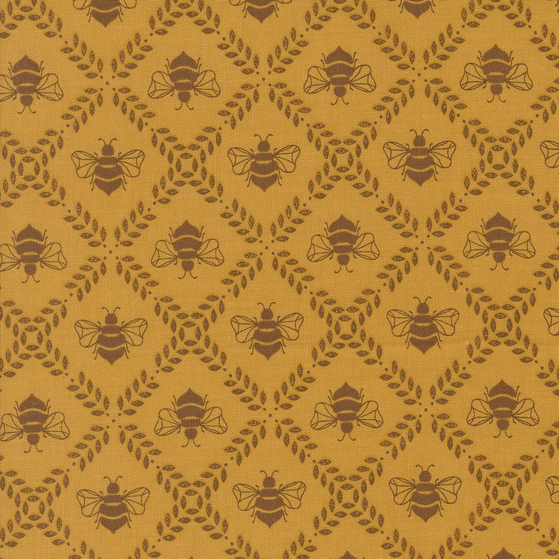 Sun Drenched - Bees - Golden